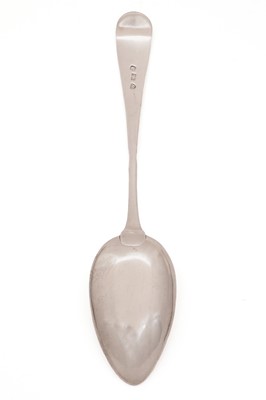 Lot 7 - A tablespoon by James Erskine, Aberdeen