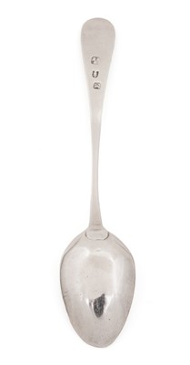 Lot 15 - A teaspoon  by James Erskine, Aberdeen