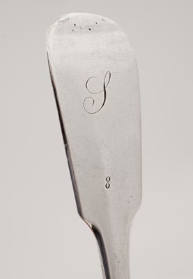 Lot 21 - A tablespoon by Andrew Davidson, Arbroath