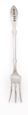 Lot 23 - A hors d'oeuvres fork by William Robb, Ballater