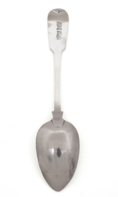 Lot 26 - A teaspoon by William Simpson, Banff