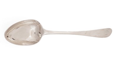 Lot 29 - A tablespoon by John Keith, Banff