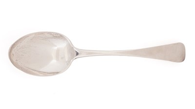 Lot 34 - A tablespoon by William Byers, Banff