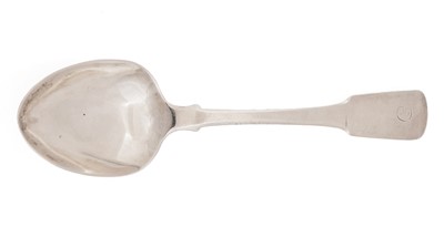 Lot 40 - A tablespoon by George Constable, Cupar