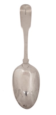 Lot 40 - A tablespoon by George Constable, Cupar