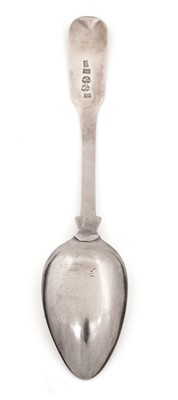 Lot 42 - A teaspoon by Robert Robertson, Cupar