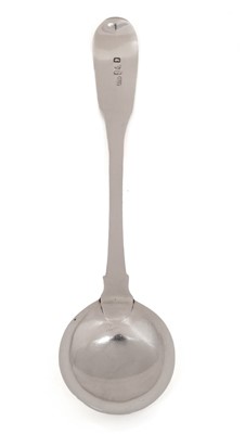 Lot 50 - A toddy ladle by David Gray, Dumfries
