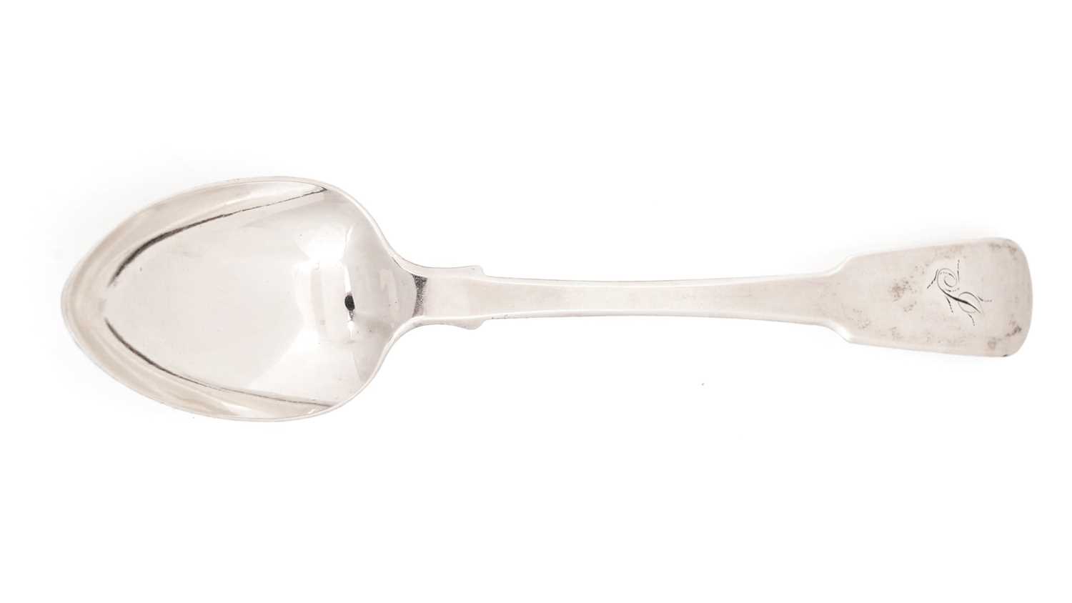 Lot 57 - A teaspoon by John McLean, Dumfries