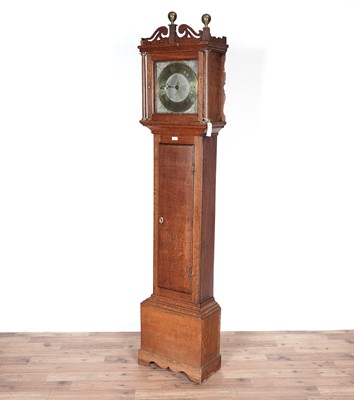 Lot 82 - Richard Rayment of Bury St Edmunds: An oak 30-hour longcase clock