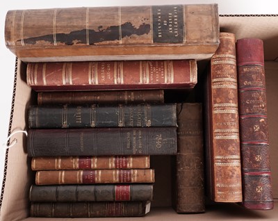 Lot 373 - A selection of hardback antiquarian books