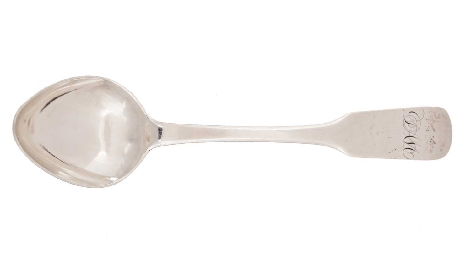 Lot 65 - A teaspoon by Edward Livingstone, Dundee