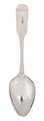 Lot 65 - A teaspoon by Edward Livingstone, Dundee