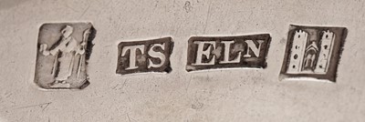 Lot 705 - A dessert spoon by Thomas Stewart, Elgin