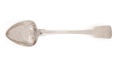 Lot 74 - A teaspoon by J. McIver, Fochabers