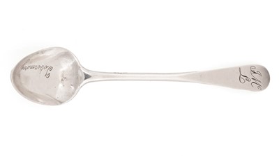 Lot 80 - A teaspoon, probably by John Campbell, Greenock