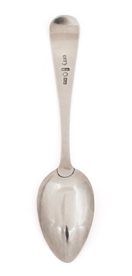 Lot 104 - A teaspoon by William Mill, Montrose