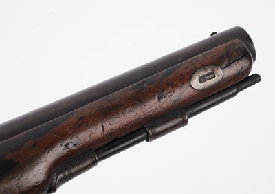 Lot 1033 - An early 19th Century flintlock pistol