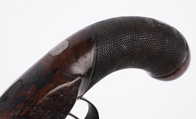 Lot 1033 - An early 19th Century flintlock pistol