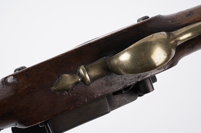 Lot 1034 - A late 18th Century flintlock pistol