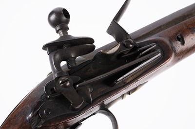 Lot 1034 - A late 18th Century flintlock pistol