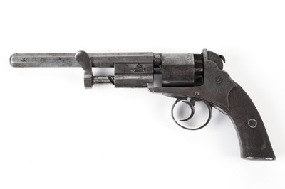 Lot 1035 - A rare 56-bore Bentley's Patent Five-Shot Self-Cocking percussion revolver