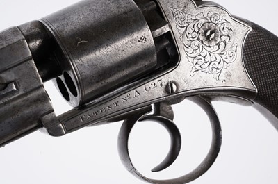 Lot 1035 - A rare 56-bore Bentley's Patent Five-Shot Self-Cocking percussion revolver