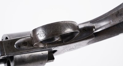 Lot 1035 - A rare 56-bore Bentley's Patent Five-Shot Self-Cocking percussion revolver