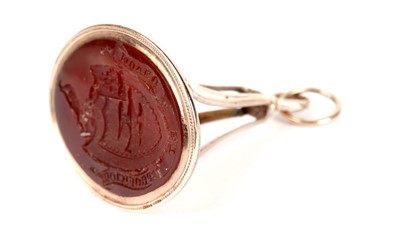 Lot 1096 - An early 19th Century fob seal