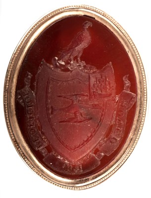 Lot 1096 - An early 19th Century fob seal