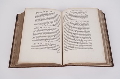 Lot 55 - Johannes, Trithemius:  Polygraphie et Universelle Escriture Cabalistique