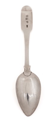 Lot 109 - A teaspoon by James Wright, Pert