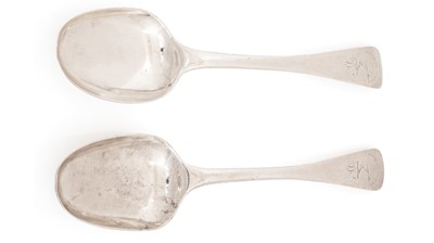 Lot 118 - A pair of tablespoons by Patrick Murray, Stirling