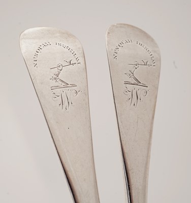 Lot 118 - A pair of tablespoons by Patrick Murray, Stirling