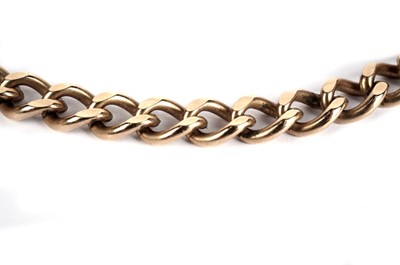 Lot 364 - A 9ct yellow gold chain necklace