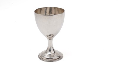 Lot 316 - A George III goblet