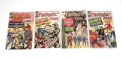 Lot 410 - The Fantastic Four No's. 27, 28, 29 and 30 by Marvel Comics