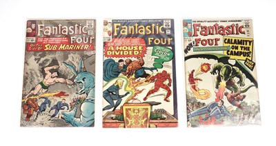 Lot 412 - The Fantastic Four No’s. 33, 34, 35 and 36 by Marvel Comics