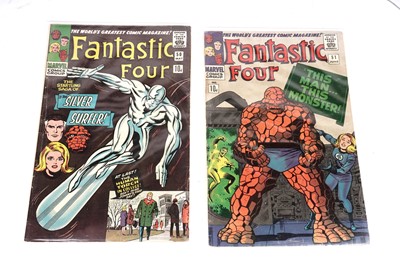 Lot 418 - The Fantastic Four No's. 50 and 51 by Marvel Comics