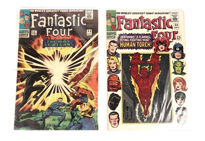 Lot 420 - The Fantastic Four No's. 53 and 54 by Marvel Comics