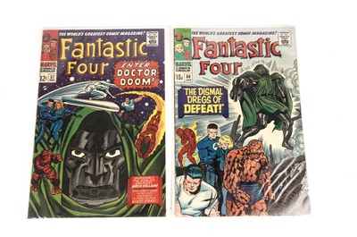 Lot 422 - The Fantastic Four No's. 57 and 58 by Marvel Comics