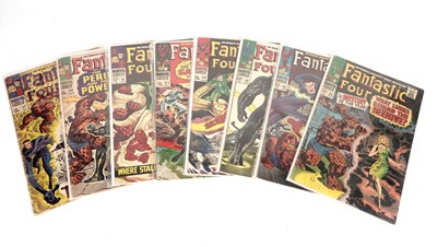 Lot 424 - The Fantastic Four No's. 59-66 by Marvel Comics