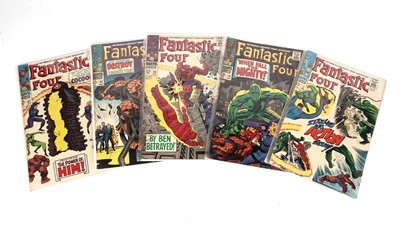 Lot 426 - The Fantastic Four No's. 67-71 by Marvel Comics