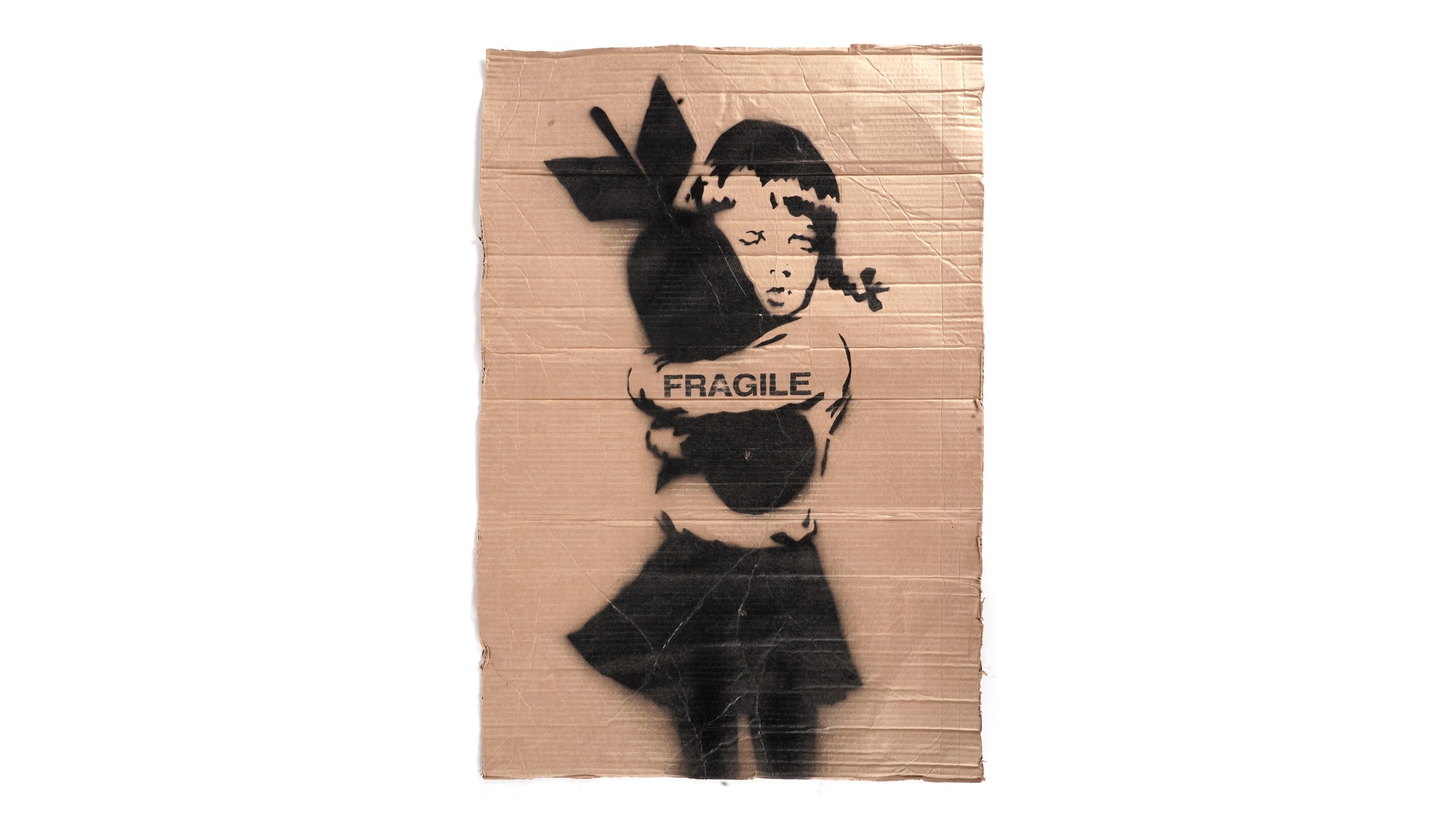 新品 BANKSY BOMB HUGGER Bomb Hugger Pink Banksy Art Print