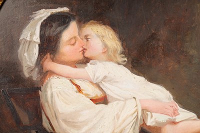 Lot 92 - 19th Century Italian School - Portrait of a Mother and Child | oil