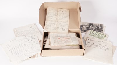 Lot 592 - Studio of Robert Jobling - An archive of manuscripts, photographs and other ephemera.
