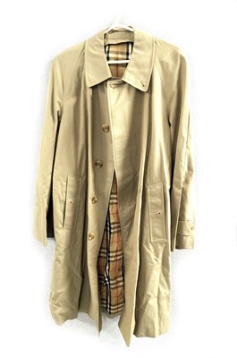 Lot 540 - A Burberry trench coat