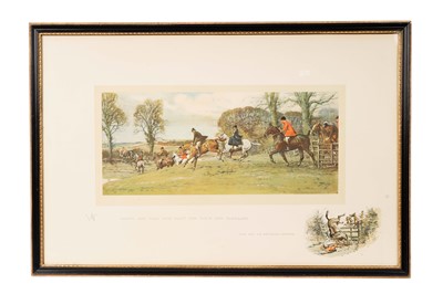 Lot 24 - "Snaffles" Charles Johnson Payne - Happy Are They Who Hunt For Their Own Pleasure | print