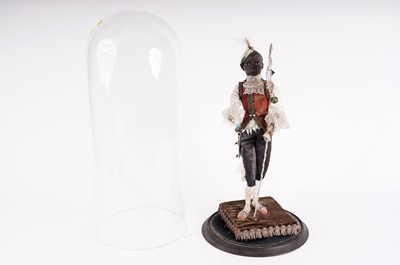 Lot 876 - A 19th Century handmade figure of a Moorish page