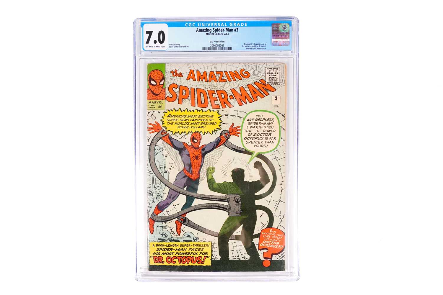 Lot 157 - The Amazing Spider-Man No.3 by Marvel Comics