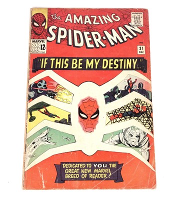 Lot 185 - The Amazing Spider-Man No. 31 by Marvel Comics